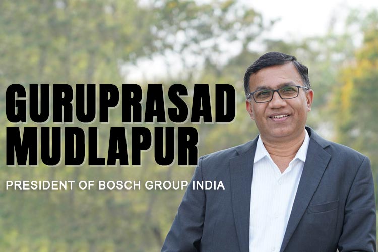 Guruprasad Mudlapur, President of Bosch Group India