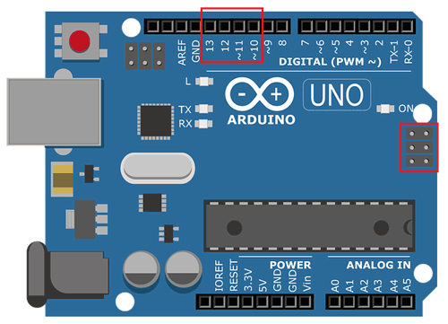 SPI Pins in Arduino UNO