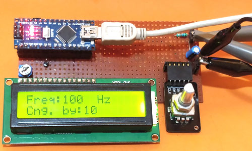 Testing DIY Waveform Generator using Arduino​