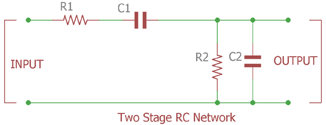 Two stage RC network