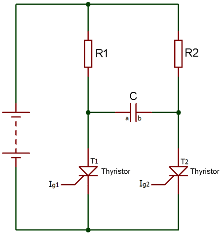 Class C Thyristor Commutation Technique