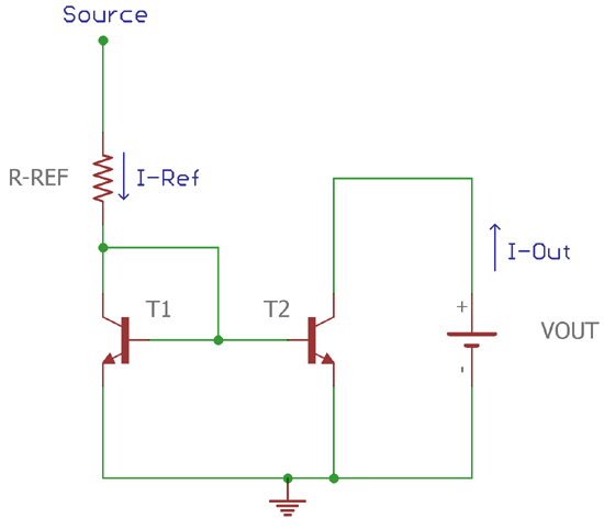 Current Mirror Circuit using Transistor