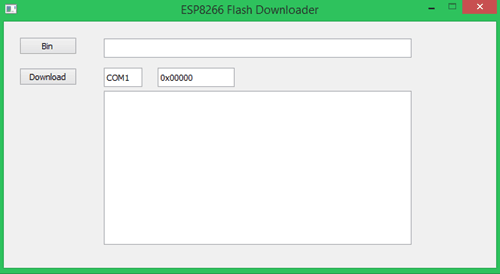 ESP8266 Flash Downloader