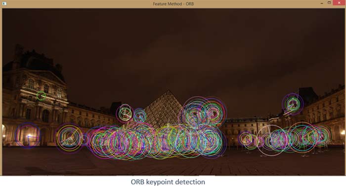 ORB keypoint Detection using OpenCV and Python