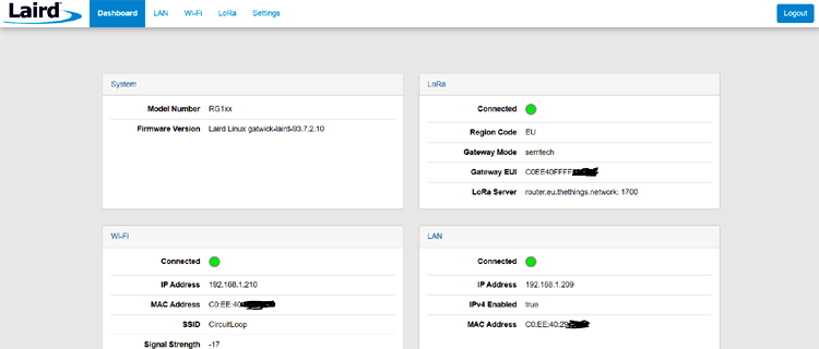 Connecting LoRaWAN Gateway with The Things Network