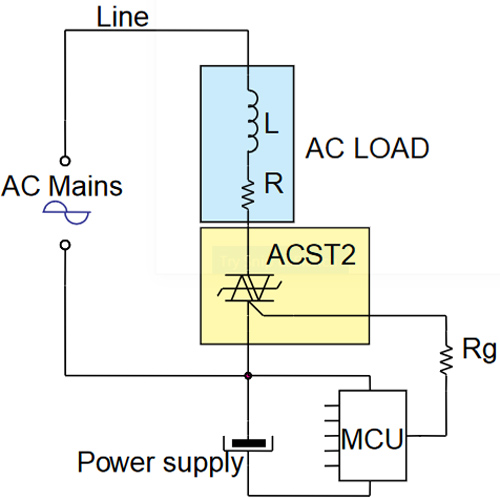 ACS TRIAC Application Circuit