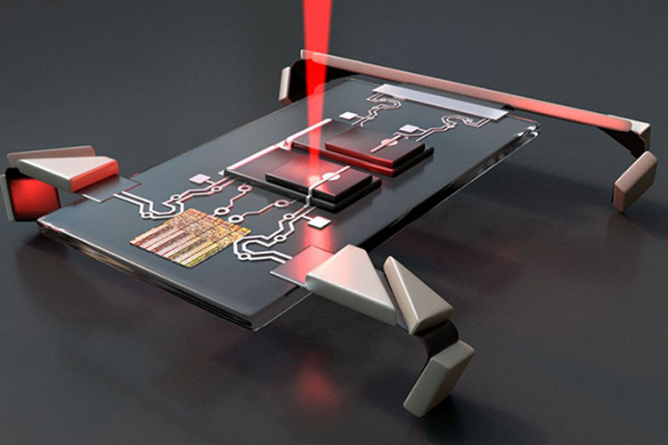 Laser-Activated Microscopic Robot