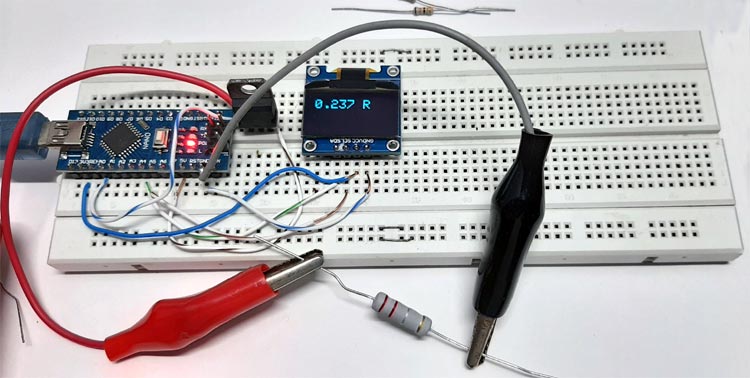 Arduino based Low Resistance Meter Working