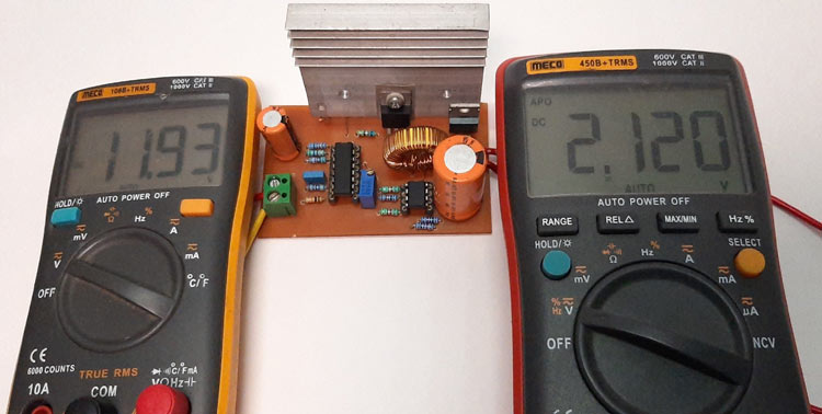 Testing Buck-Boost Converter