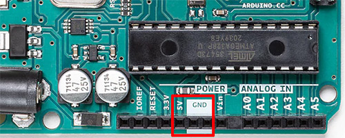 Arduino 5V Power Pin
