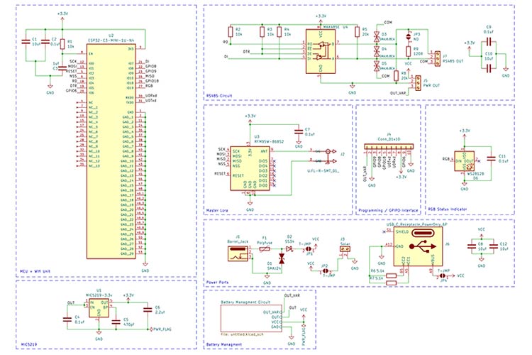 Slave Node Circuit