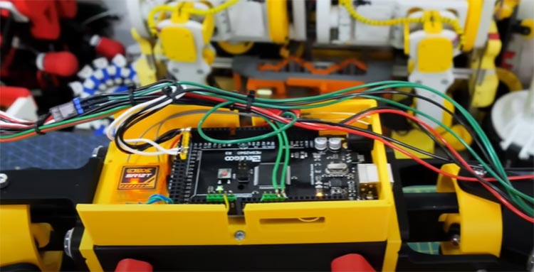 Centipede Robot Prototype Circuit