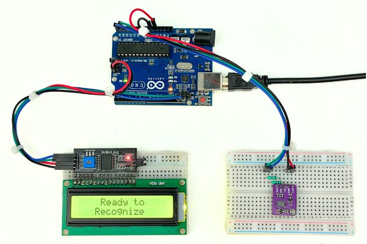 Assembled Image of the PAJ7620 Gesture Recognition Module