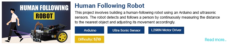 Human Following Robot