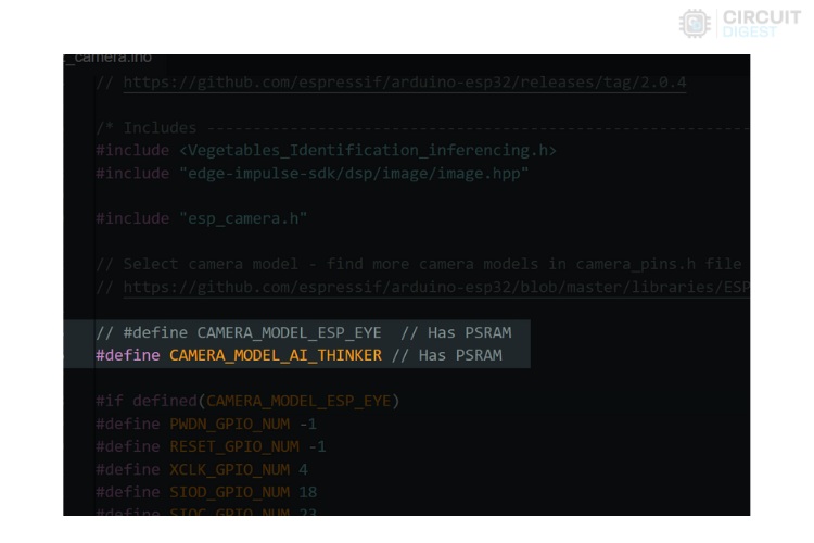 Modification in the Arduino code