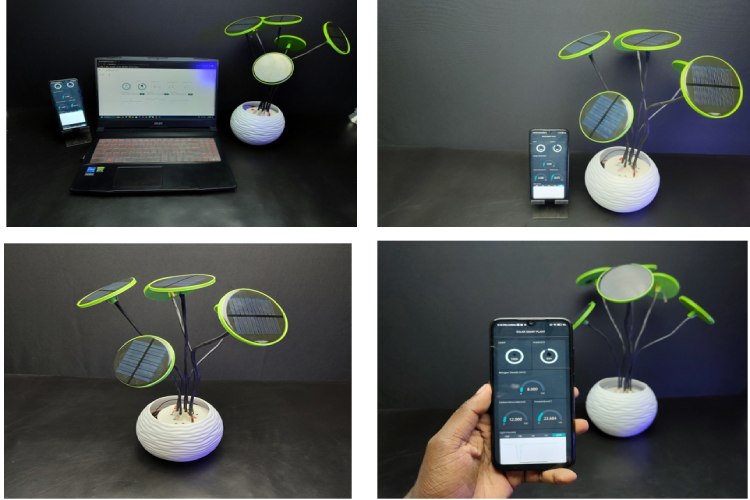 Final Output of Solar Smart Plant