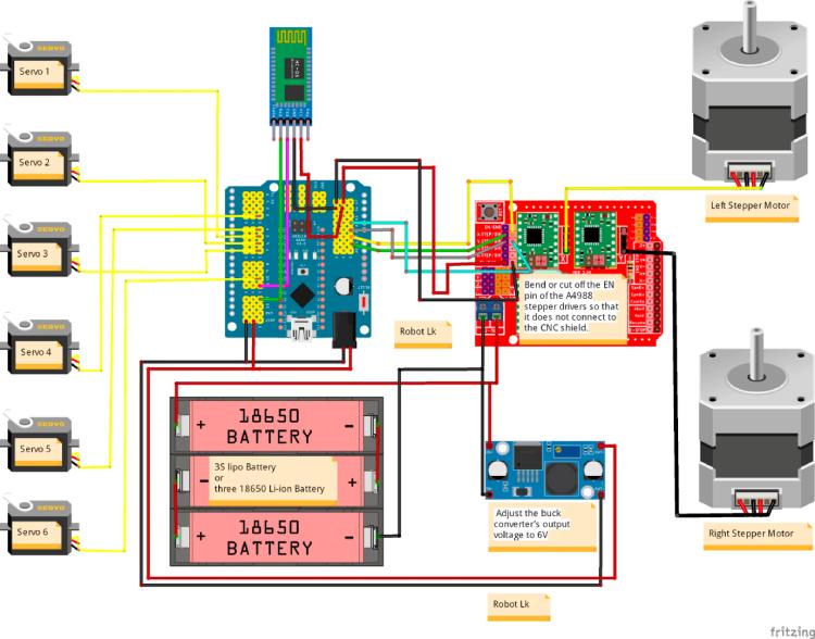 Rover Robot Circuit Image