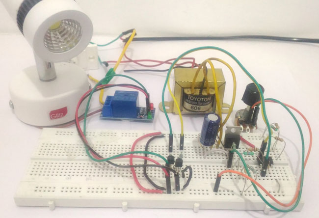 Electronic Circuit Breaker with High/Low Voltage Protection