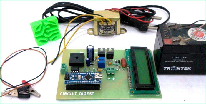 12v Battery Charger / Power Supply Circuit using LM317
