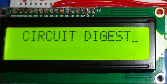 LCD Interfacing with 8051 Microcontroller (89S52)