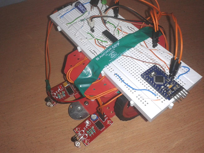 Arduino Line Follower Robot Project with Code and Circuit Diagram