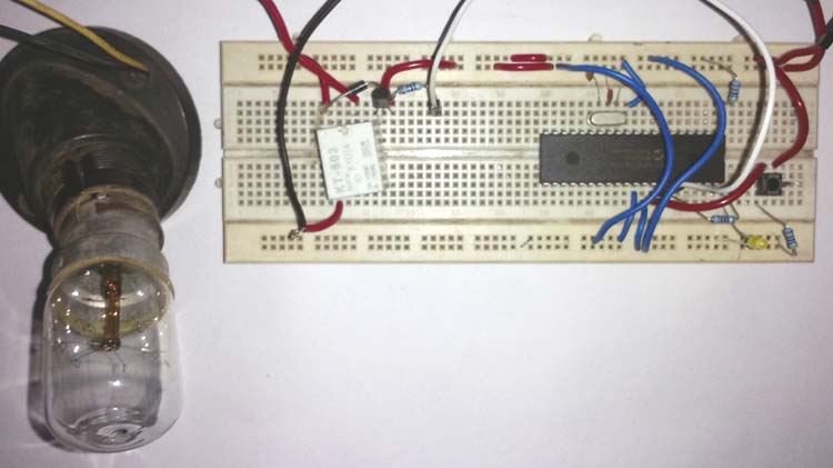 Relay Interfacing with PIC Micro-controller