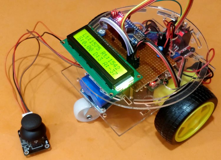 Speed, Distance and Angle Measurement for Mobile Robots using Arduino and LM393 Sensor (H206)