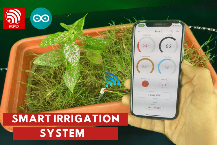 ESP32 IoT Smart Irrigation System Remote Monitoring & Automation