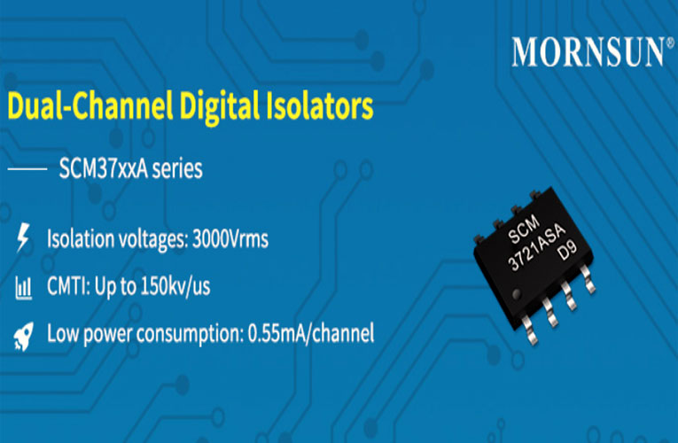 SCM37xxA - Dual Channel Digital Isolator IC