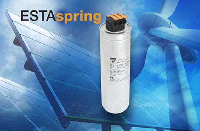 LVAC Power Capacitors With ESTAspring Features Lever-Operated Spring Terminal Connection