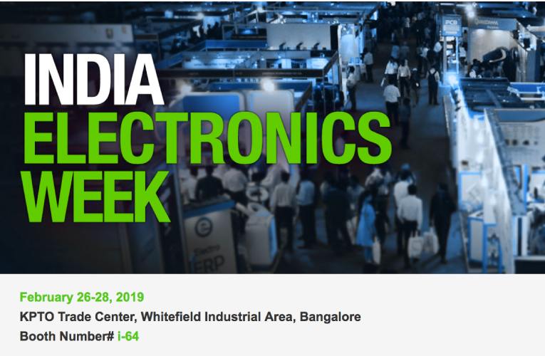 Mouser Electronics Sponsors India Electronics Week 2019