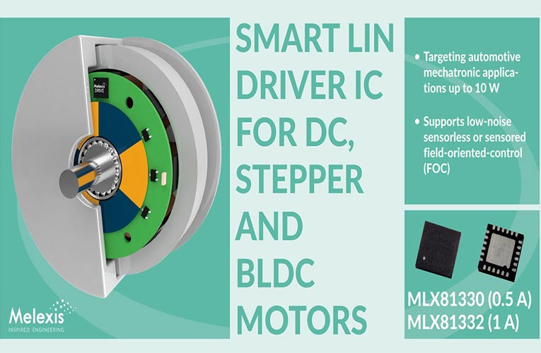 Gen 3 MLX81330 and MLX81332 Smart LIN Drivers from Melexis 