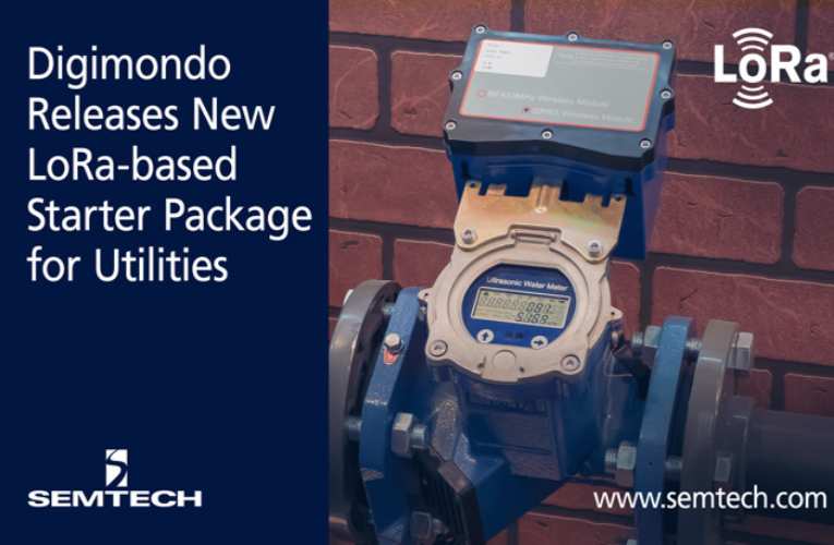 Smart Utility package from Semtech and Digimondo for easy deployment and operation of LoRaWAN Networks 