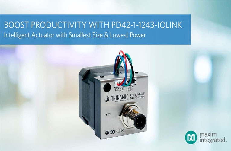 PD42-1-1243-IOLINK Intelligent Actuator from Maxim Integrated