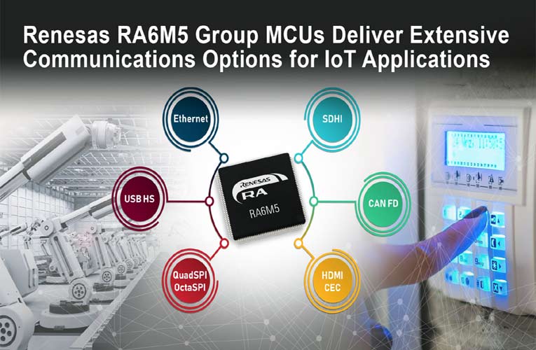 Renesas RA6M5 Group Microcontrollers 
