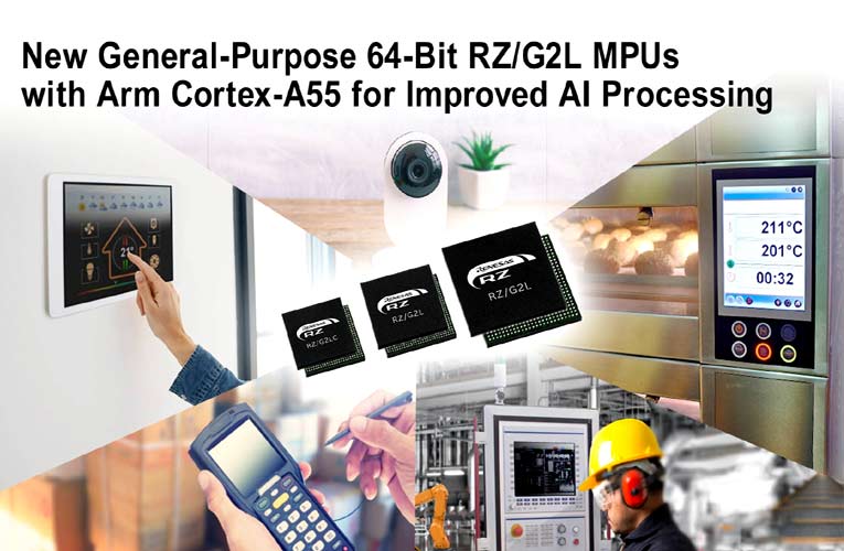 General-Purpose 64-bit RZ/G2L Microprocessors
