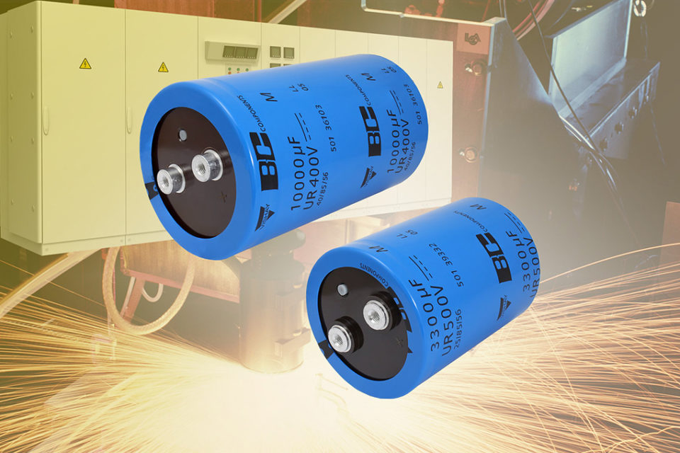 New Screw Terminal Aluminum Capacitors Offer 10% Higher Capacitance and Better Ripple Current Handling