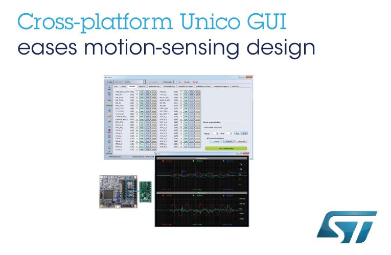 Improved GUI for Advanced Inertial Measurement Units Simplifies Custom Motion-Sensing Design