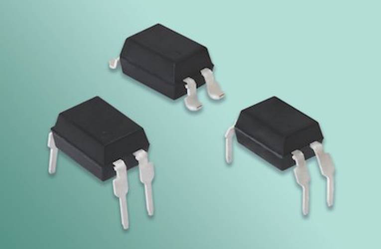 Optocouplers in Space-Saving DIP-4 and SMD-4 Packages Offer 800 V Off-State Voltage for High Robustness and Noise Isolation