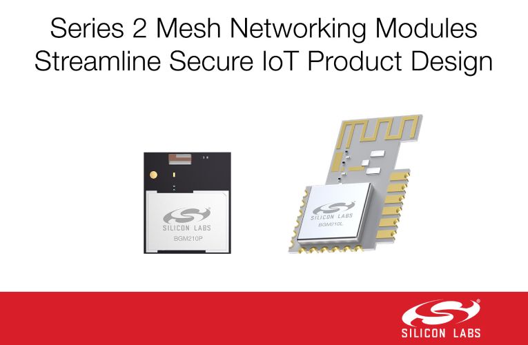 Wireless Gecko modules for Mesh Networking in IoT Products