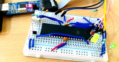 Hall Sensor Interfacing with AVR Microcontroller ATmega16