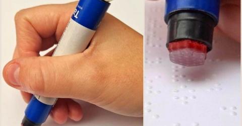 BrailleTip Pen - Transforming Braille to Text Using Tactile Technology