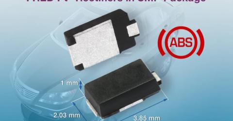 1A and 2 A FRED Pt Ultrafast Rectifiers in SMP Package Increase Power Density, Improve Efficiency