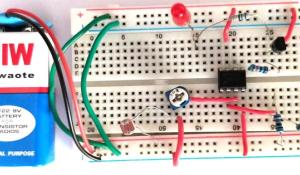 Light Detector Circuit using Wheatstone Bridge