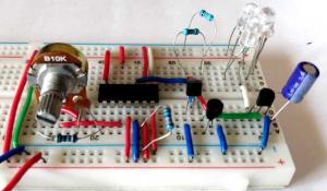 Long Range IR Transmitter Circuit