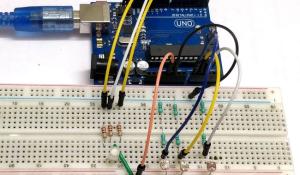 Arduino Color Mixing Lamp using RGB and LDR