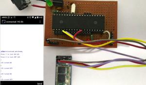 Smart Phone Controlled LED using Bluetooth and PIC Microcontroller