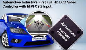 RAA278842 - Full HD LCD Video Controller with MIPI-CSI2 Input for Automotive Applications