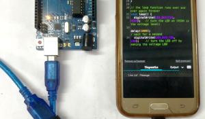 Program your Arduino with an Android device